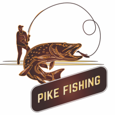 Nálepka  Pike Fishing